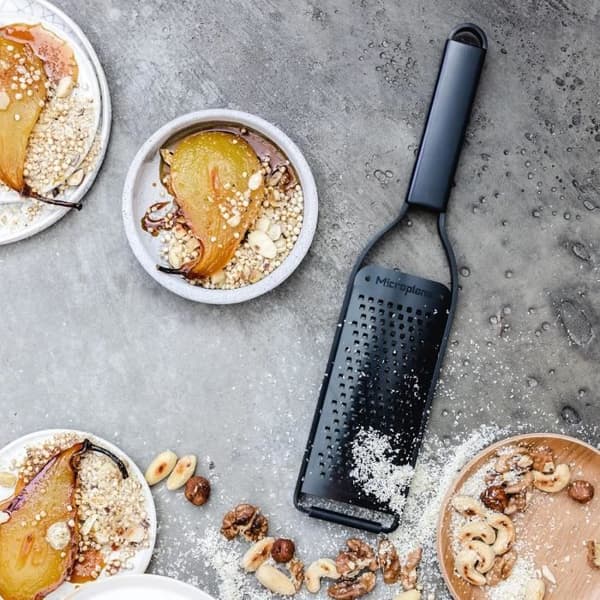 Microplane Rive Grova Kornen med blad i rostfritt stål 43000E