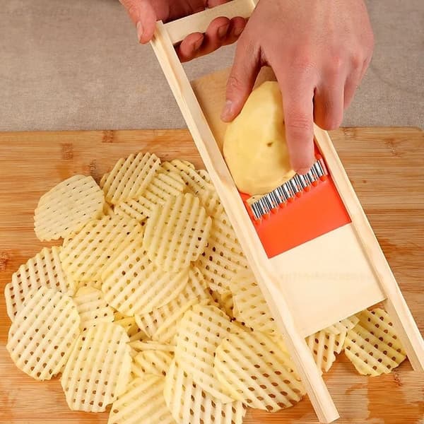 Hackare för potatis, pommes frites, grönsaker
