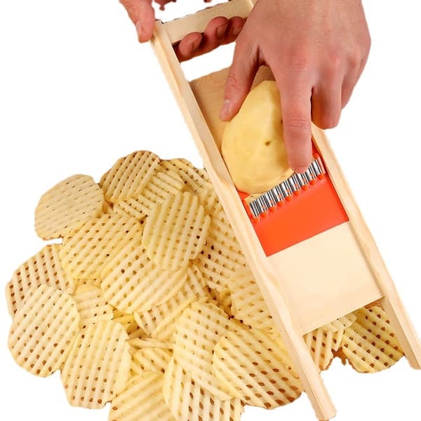 Hackare för potatis, pommes frites, grönsaker