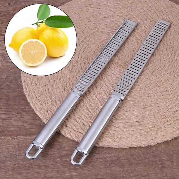 CITRUSRIVNEJ TIL CITRONER OG APPELSINSKALLER Rustfrit stål