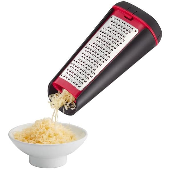TEFAL INGENIO Dubbelsidig rivjärn K2072714 svart och röd