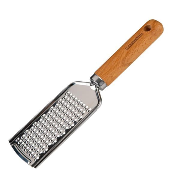 Osthyvel - Fackelmann - 31114 - Rostfritt stål - Bokträ - Ergonomisk
