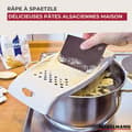 Miniatyrbild 2 av 4: Spaetzle rivjärn - Fackelmann - ref. 45443 - 1 st - Köksredskap - Alsace pasta
