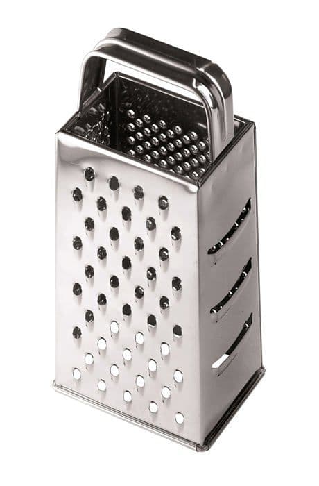 Fiskars rivjärn - 1065589 - rivjärn, 4 sidor, rostfritt stål, Höjd: 23 cm, Essential, Silver,