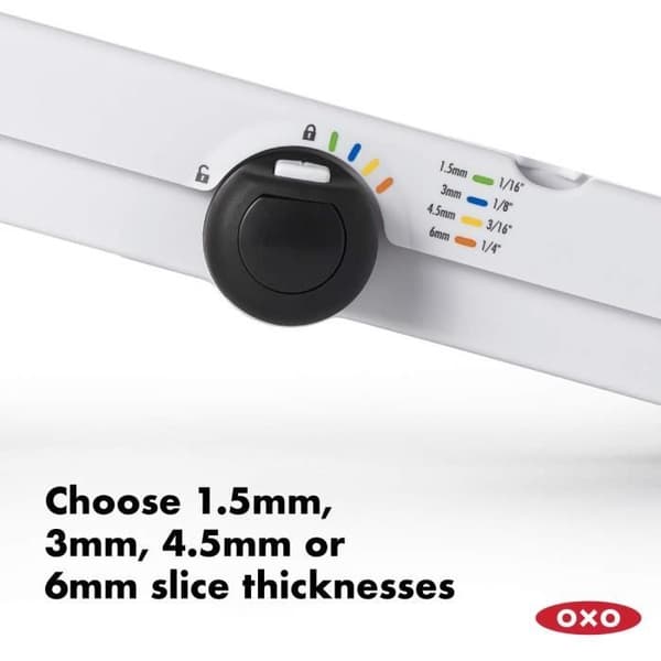 Oxo Good Grips 1071480 Mandolin i V med Kubfunktion - 1155700