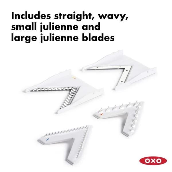 Oxo Good Grips 1071480 Mandolin i V med Kubfunktion - 1155700