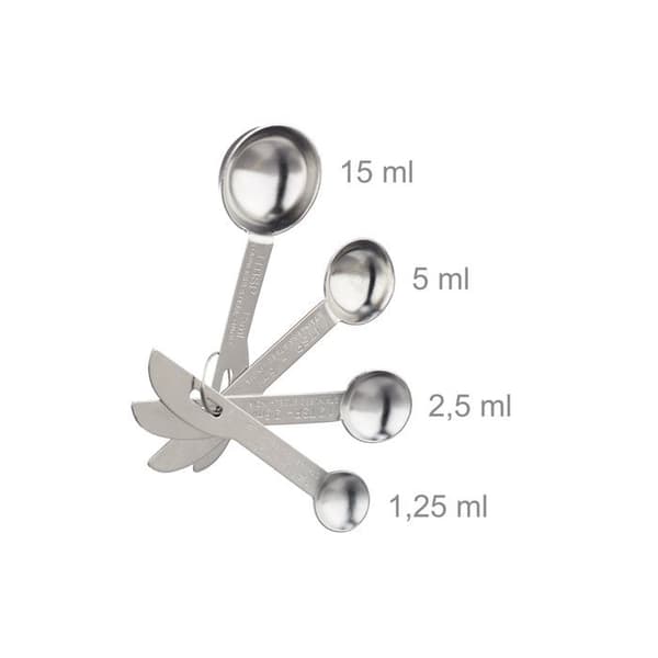 Relaxdays Köksset Blandskål Rivjärn Lock Glas Mätsked Mätkopp 17-delad, Silver/Röd
