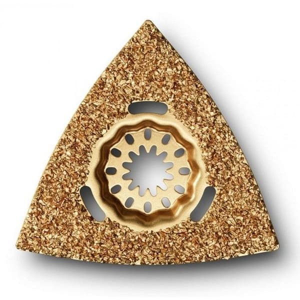 Starlock trekantig rasp i hårdmetall - FEIN - 63731001210 - 80 mm - Dammutsug - SL-montering
