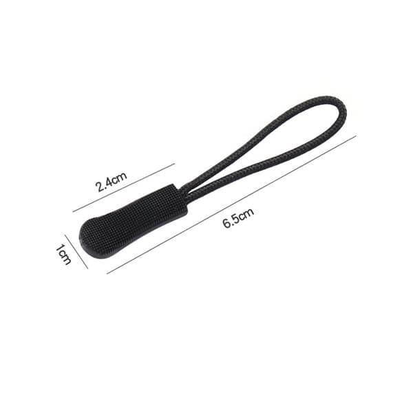 INF Aftagelige lynlåstrækkere (50 stk) PVC-lynlåsskydere