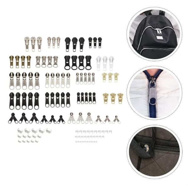 INF 120 st Zip Repair Kit: Din ultimata dragkedjeersättningssats