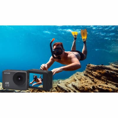 Denver 4K action cam Wi-Fi 2" screen 5mpix