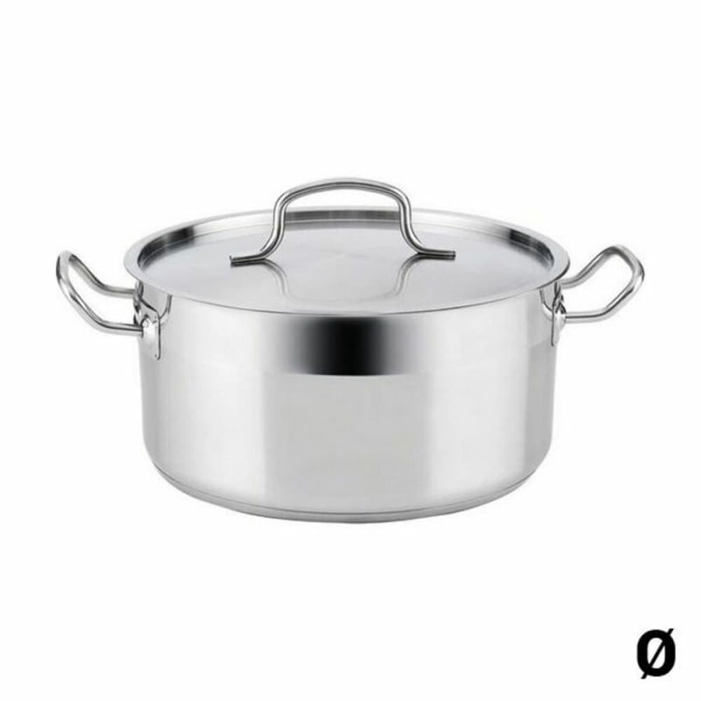 Kastrull med lock Quid Azzero Rostfritt stål - 28 cm