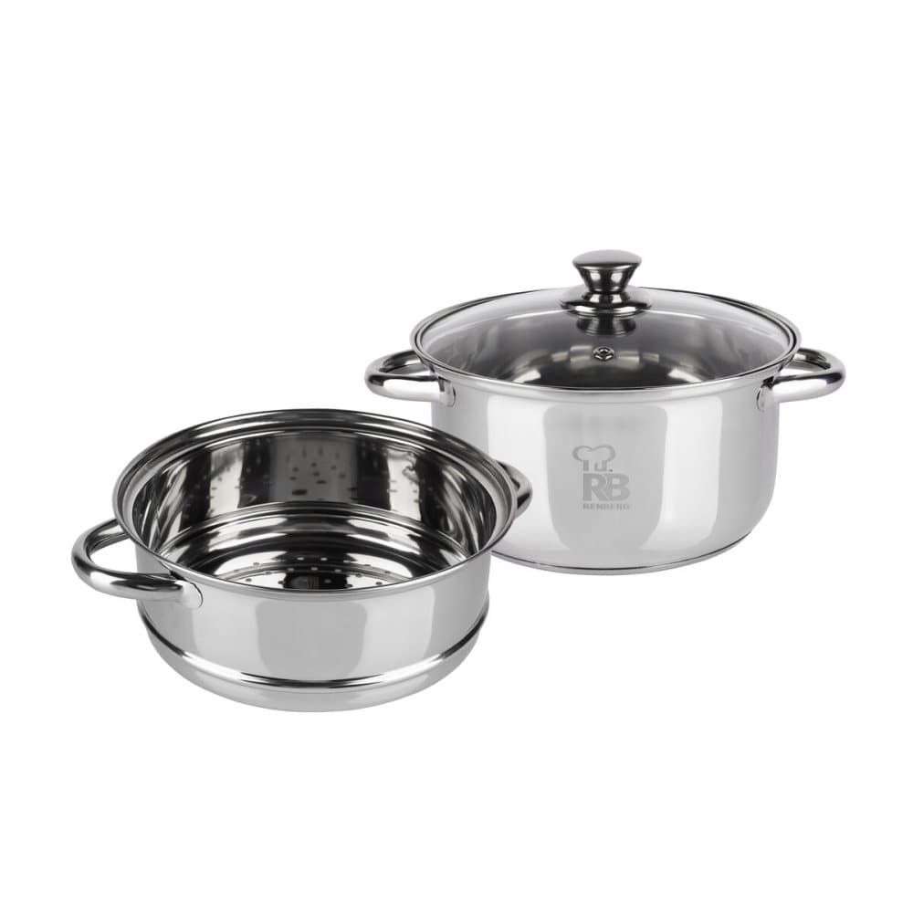 ångare med stekpanna Renberg Rostfritt stål Aluminium (Ø 20 cm)