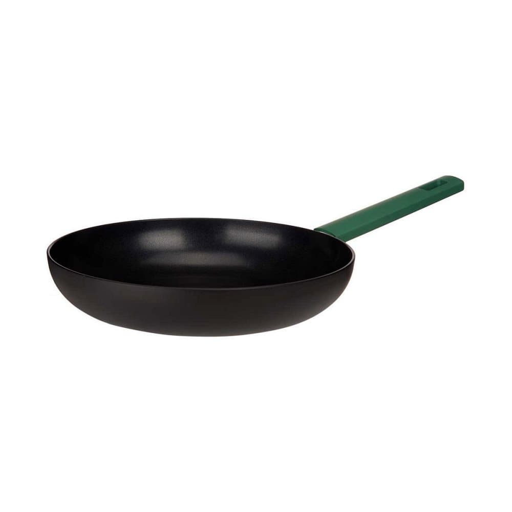 Non-stick-panna Svart Grön Ø 28 cm Aluminium
