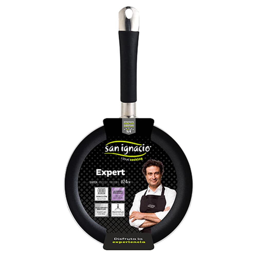 Stekpanna San Ignacio Expert sg9516 24 x 5 cm Grå Aluminium