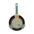 Miniatyrbillede 3 af 3: Skridsikker stegepande Kinvara Sort Grøn Aluminium Ø 26 cm