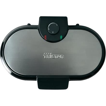 Tristar | Waffle maker | WF-2120 | 1200 W | Number of pastry 10 | Heart shaped | Black