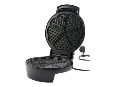 Våffeljärn Enkel Svart