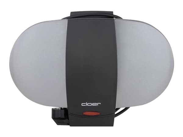 Cloer 1329 - Våffeljärn - 1.2 kW - matt rostfritt stål