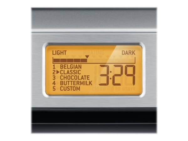 Sage SWM620BSS4EEU1 the Smart Waffle Pro - Våffeljärn - 1 kW - borstat rostfritt stål