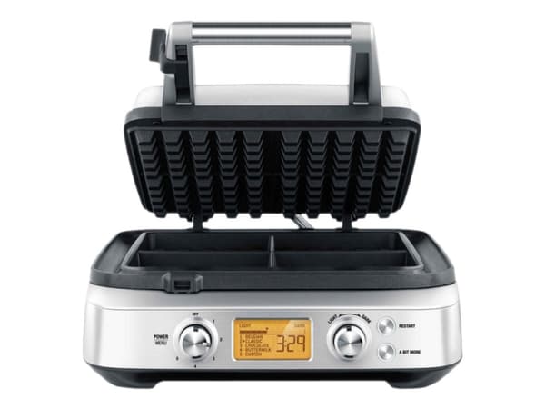 Sage SWM620BSS4EEU1 the Smart Waffle Pro - Våffeljärn - 1 kW - borstat rostfritt stål