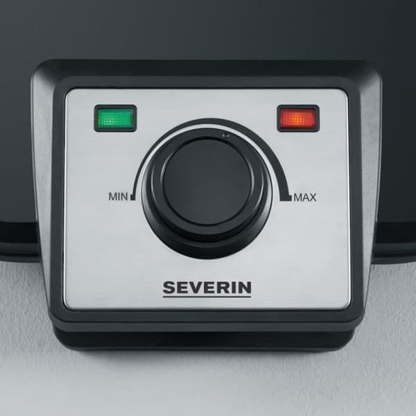 SEVERIN WA2106 Elektrisk våffeljärn - Svart