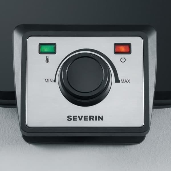 SEVERIN WA2106 Elektrisk våffeljärn - Svart