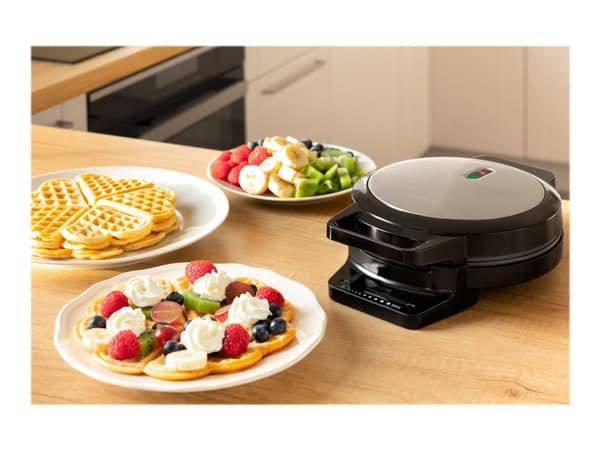 Vohvelikone SWF 1010BK Vohveliteho 1000W 5 vohvelia, tarttumaton pinnoite