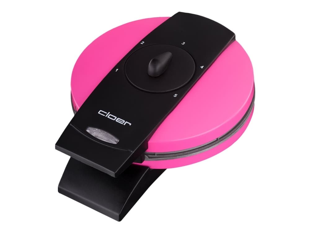 Cloer waffle maker 1627-11, waffle iron (pink / black)