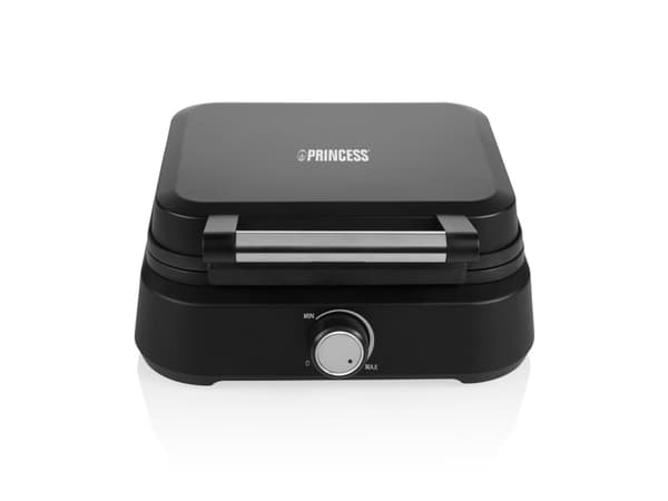 Princess 132398 Iron Deluxe - Våffeljärn - 1.5 kW - matt black