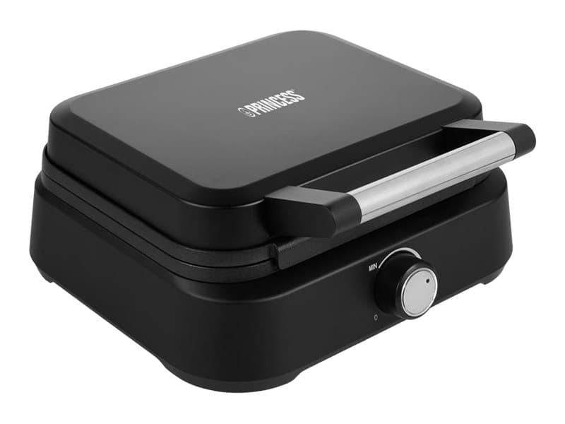 Princess 132398 Iron Deluxe - Våffeljärn - 1.5 kW - matt black