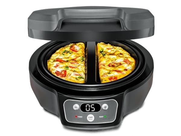 Rommelsbacher OMELETT CHEF OM 950 Oskar - Omelettjärn - 950 W - skiffergrå