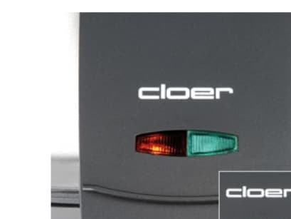 Cloer 1445 - Våffeljärn - 930 W - rostfritt stål