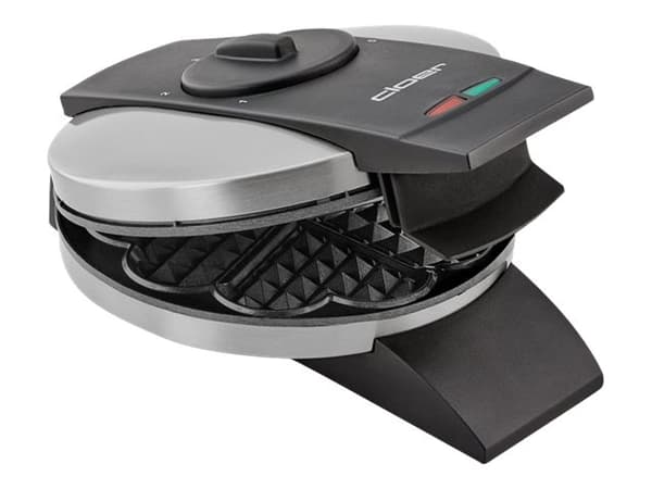 Cloer 1639SR - Våffeljärn - rostfritt stål