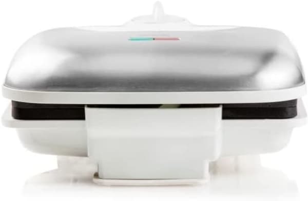 Domo DO9222W, 2 våffla/våfflor, Rektangulär, Svart, Vit, 900 W, 302 mm, 243 mm
