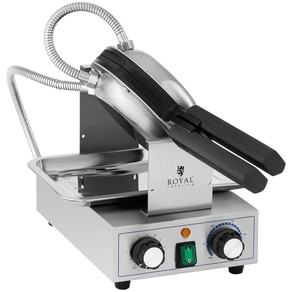 Royal Catering Bubbelvåffeljärn - 1400 W - 50-250 °C - Timer 0-5 min