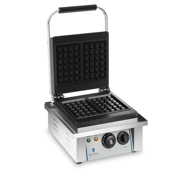 Royal Catering Våffeljärn - 2000 W - Rektangulärt