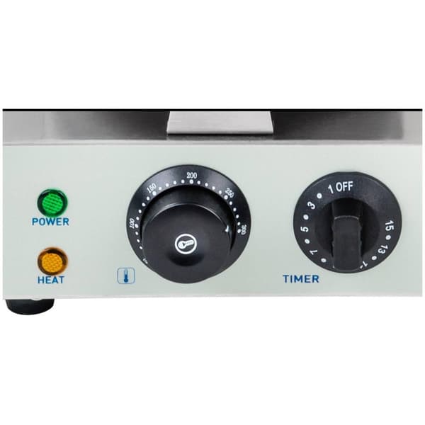 Royal Catering Dubbelt våffeljärn - 2 x 1300 W - Runt
