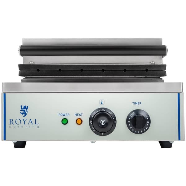 Royal Catering Våffeljärn - 1550 W - Skaft - Corn Dog