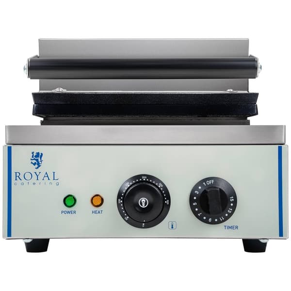 Royal Catering Våffeljärn - 1 x 1500 W - hjärtformat