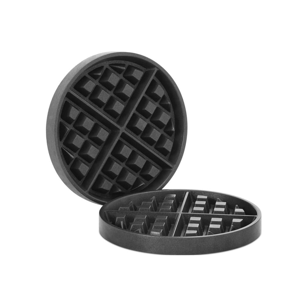 Royal Catering Platta till runt våffeljärn - Rund - 4 små våfflor - Ø 170 mm - aluminium / teflon - Royal Catering