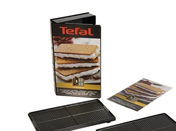 Tefal - Vohvelilevysetti - voileipägrilliin/vohvelikeittimeen