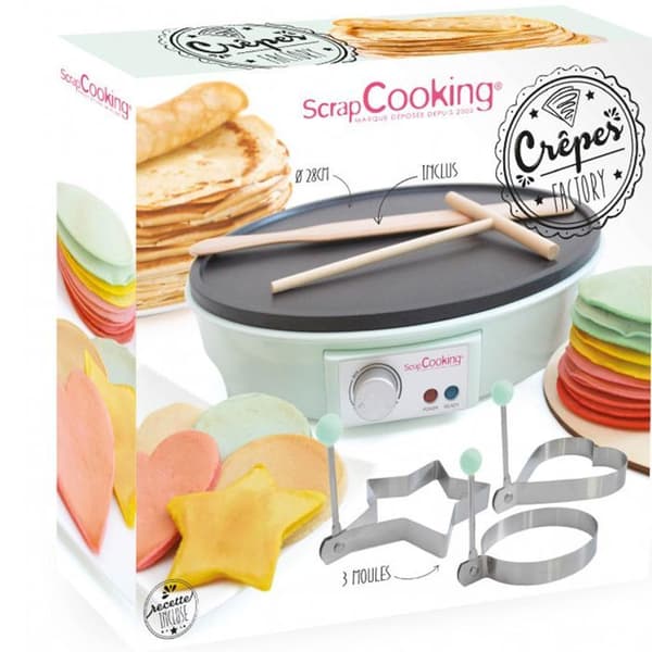 Crepefabrik med naturliga färgämnen