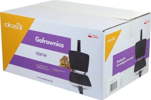 Wafer-maskin Dezal Wafer-maskin TYP 301.7 PROFI-W BALTA MACHINE 4 X 6 1300W THICK XL Rörligt handtag, ON/OFF-brytare