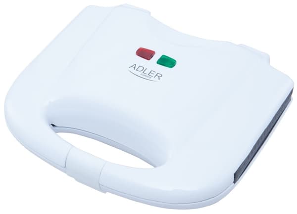 Adler Belgiska Våffeljärn, Dubbelt, 700W