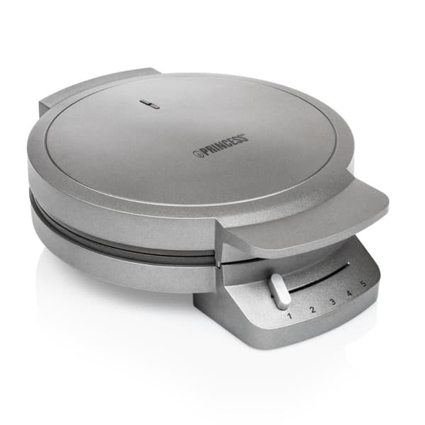 Princess 132380 Vaffelmaskine DeLuxe rustfrit stål