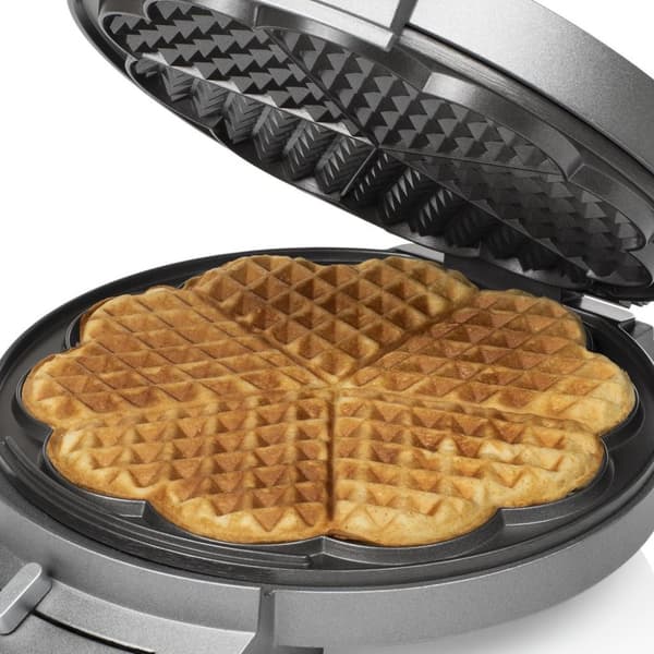 Princess 132380 Vaffelmaskine DeLuxe rustfrit stål