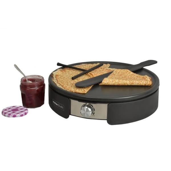 KÖKSKOCK KSLW-170F Dubbel tallrik crepe maker - Svart