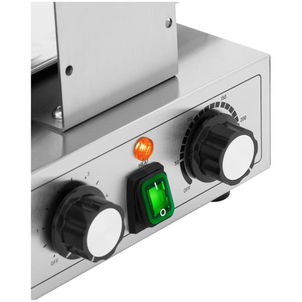 Royal Catering Bubbelvåffeljärn - 2 x 1400 W - 50 - 250 °C - Timer: 0 - 5 min - Royal Catering