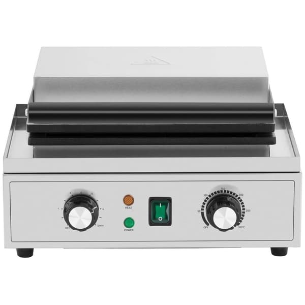 Royal Catering Våffeljärn - 3 Belgiska våfflor - 1500 W - 50 - 300 °C - 0 - 5 min timer - Royal Catering